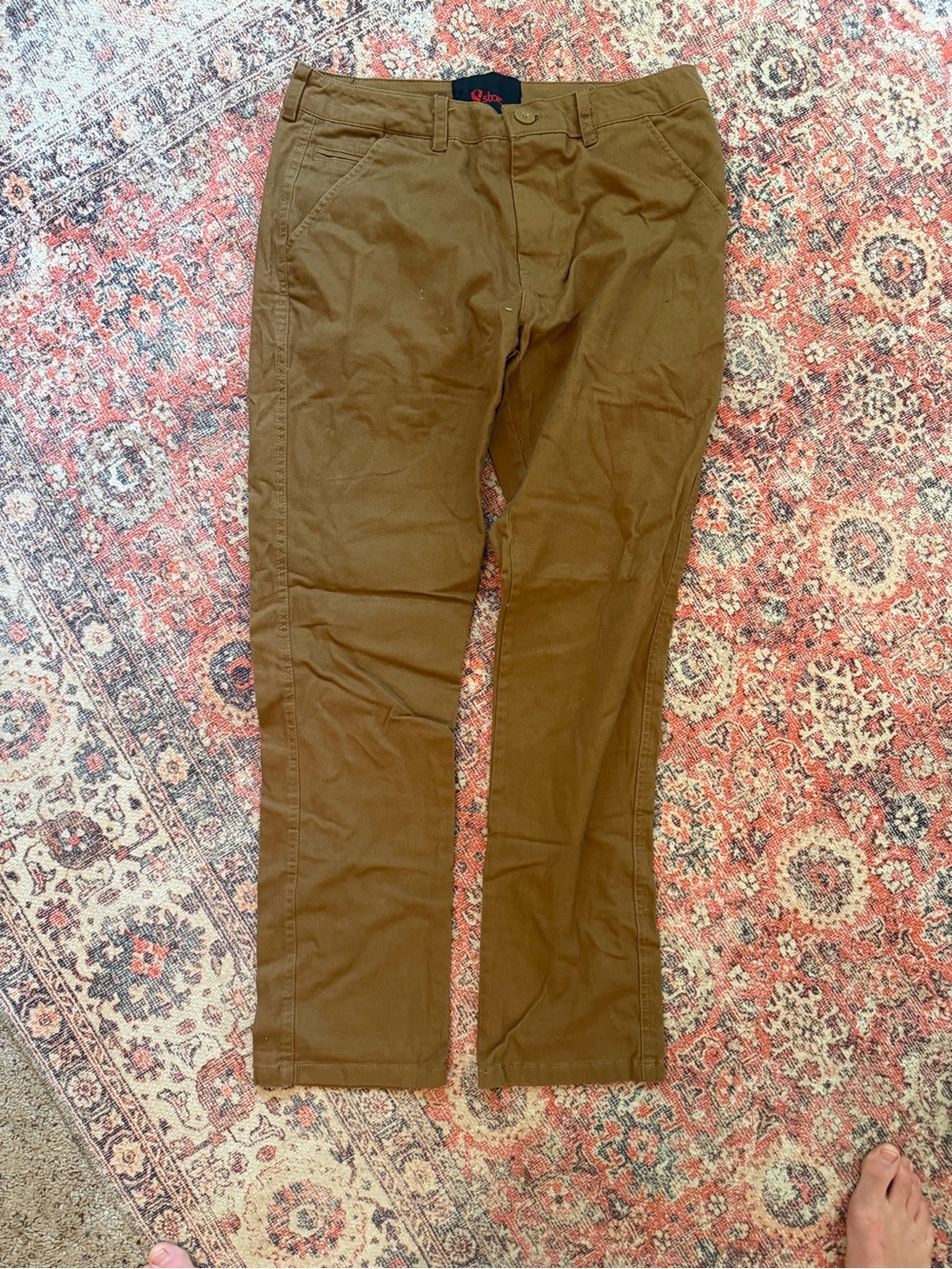 Men's Stoic Brown Chino Pants